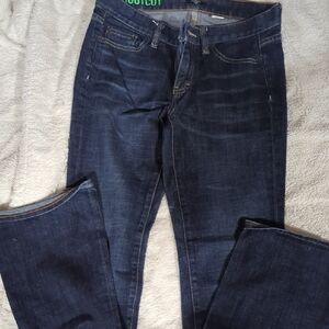 J. Crew Blue Straight Leg Jeans Premium Denim